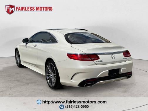 White 2016 Mercedes-Benz S-Class 4MATIC