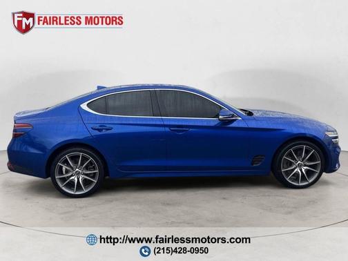 Mallorca Blue 2022 Genesis G70 3.3T RWD