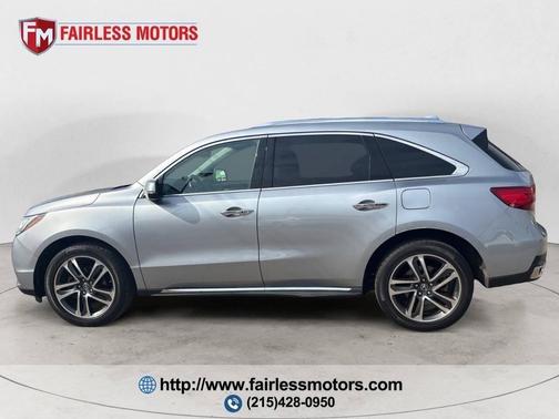 Lunar Silver Metallic 2017 Acura MDX 3.5L
