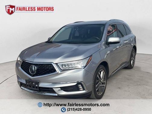 Lunar Silver Metallic 2017 Acura MDX 3.5L