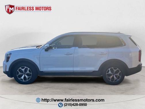 Glacial White Pearl 2021 Kia Telluride EX