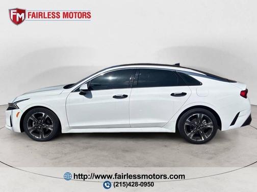 Glacial White Pearl 2022 Kia K5 EX