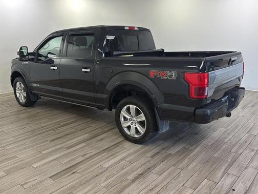 Shadow Black 2018 Ford F-150 Platinum