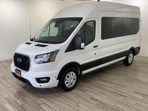 Oxford White 2024 Ford Transit-350 XLT