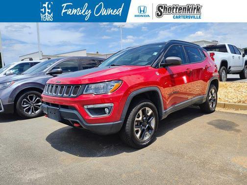 Redline Pearlcoat 2018 Jeep Compass Trailhawk