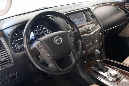 Pearl White Tricoat 2019 Nissan Armada Platinum