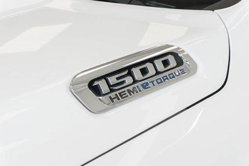 Bright White Clearcoat 2024 RAM 1500 Laramie