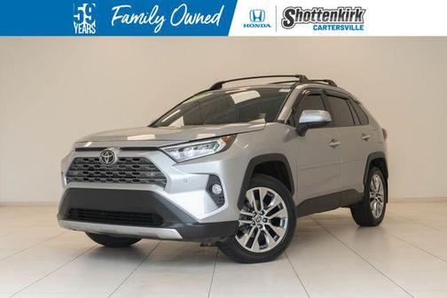 Silver Sky Metallic 2020 Toyota RAV4 Limited