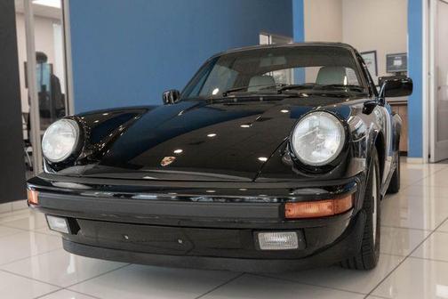 Black 1989 Porsche 911 Carrera