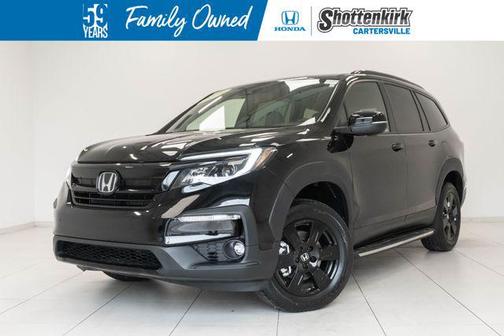 Crystal Black Pearl 2022 Honda Pilot AWD TrailSport