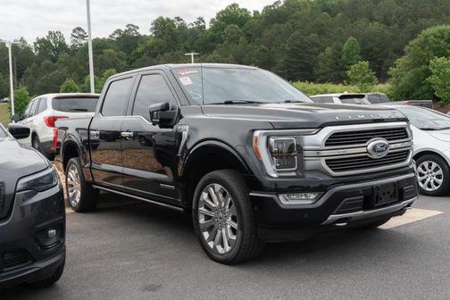 Agate Black Metallic 2021 Ford F-150 Limited