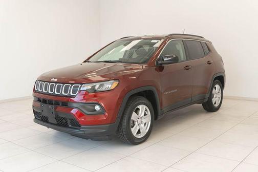 Velvet Red Pearlcoat 2022 Jeep Compass Latitude