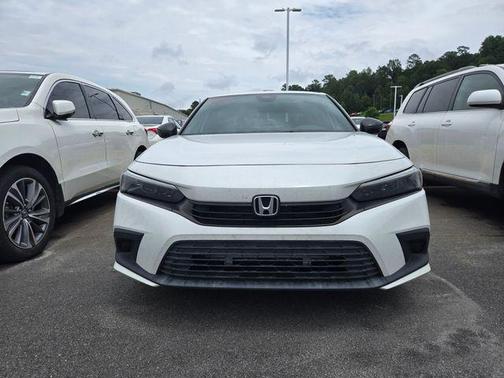 Platinum White Pearl 2023 Honda Civic Sport