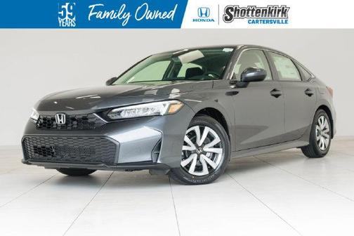 Meteorite Gray Metallic 2026 Honda Civic LX
