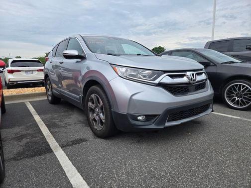 Lunar Silver Metallic 2019 Honda CR-V EX-L