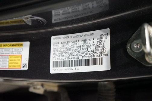 2019 Honda Accord EX-L for sale in Cartersville, GA - image 21
