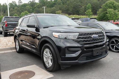 Agate Black Metallic 2022 Ford Explorer XLT