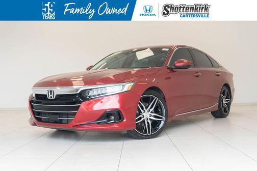 Radiant Red Metallic 2021 Honda Accord Touring 2.0T