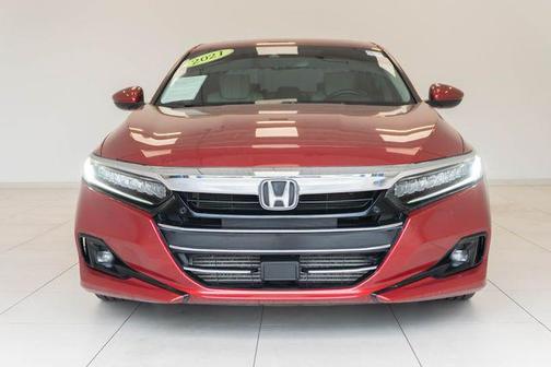 Radiant Red Metallic 2021 Honda Accord Touring 2.0T