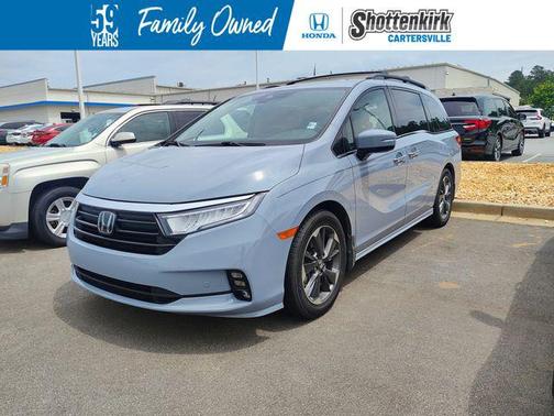 Sonic Gray Pearl 2023 Honda Odyssey Elite