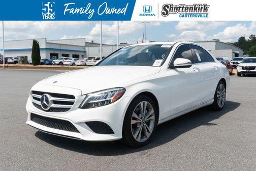 White 2019 Mercedes-Benz C-Class C 300