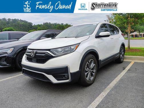 White 2022 Honda CR-V 2WD EX-L