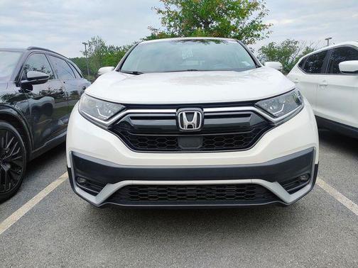 White 2022 Honda CR-V 2WD EX-L