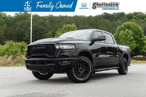 Diamond Black Crystal Pearlcoat 2025 RAM 1500 Rebel