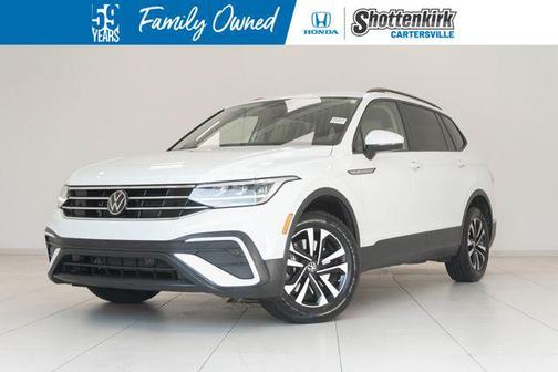 Pure White 2023 Volkswagen Tiguan 2.0T S