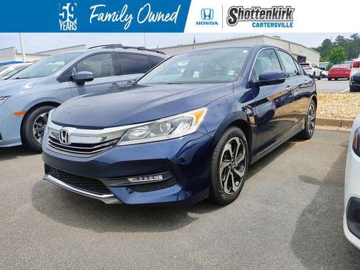 Obsidian Blue Pearl 2017 Honda Accord EX