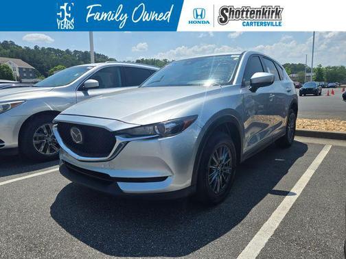Sonic Silver Metallic 2020 Mazda CX-5 Touring