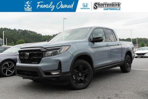 Gray Pearl 2025 Honda Ridgeline Black