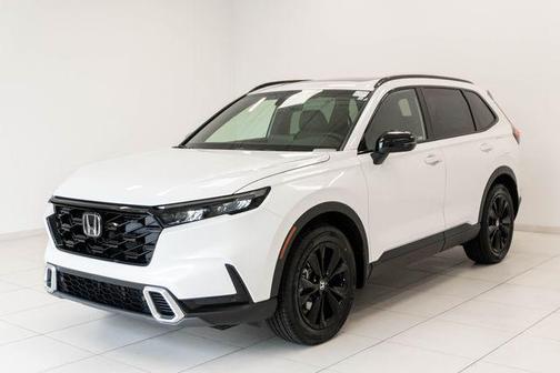 Platinum White Pearl 2026 Honda CR-V Hybrid Sport Touring AWD