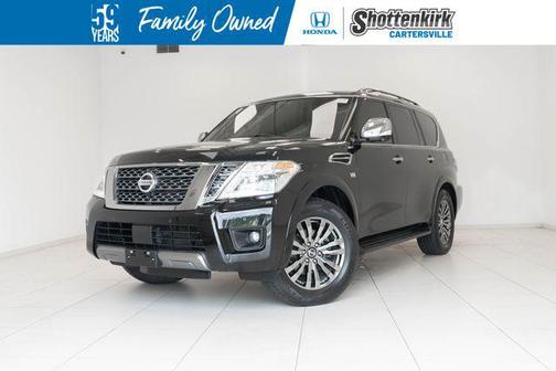 Super Black 2019 Nissan Armada Platinum