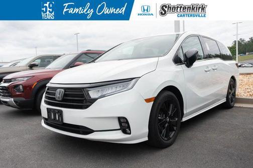 Platinum White Pearl 2023 Honda Odyssey Sport