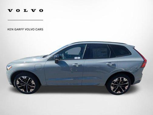 Vapour Grey Metallic 2026 Volvo XC60 Plug-In Hybrid Plus, T8 AWD Electric/Gasoline, Dark