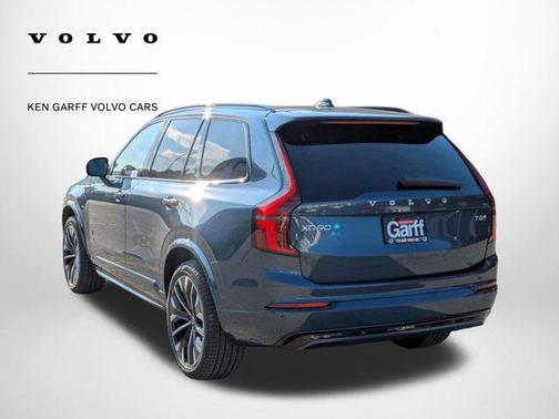 Denim Blue Metallic 2026 Volvo XC90 Plug-In Hybrid Ultra Dark Theme, T8 AWD, Electric/Gasoline, 7 Seats