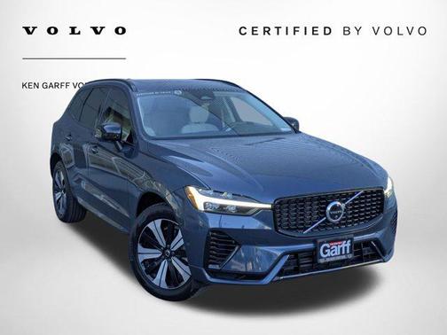 Denim Blue 2023 Volvo XC60 Recharge Plug-In Hybrid T8 Plus Dark Theme