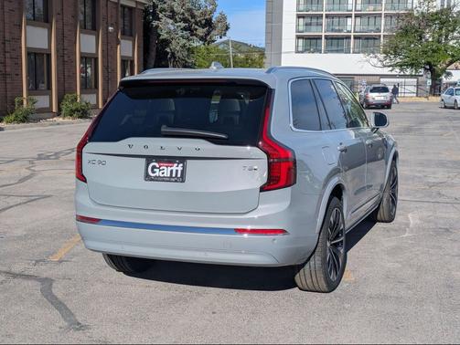 Vapour Grey Metallic 2026 Volvo XC90 Plug-In Hybrid Plus, T8 AWD, Electric/Gasoline, Bright, 6 Seats
