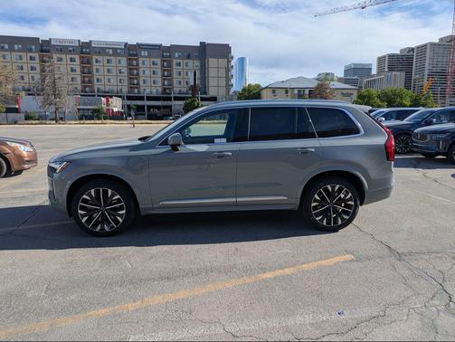 Vapour Grey Metallic 2026 Volvo XC90 Plug-In Hybrid Plus, T8 AWD, Electric/Gasoline, Bright, 6 Seats
