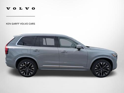 Vapour Grey Metallic 2026 Volvo XC90 Plug-In Hybrid Ultra, T8 AWD, Electric/Gasoline, Bright, 7 Seats