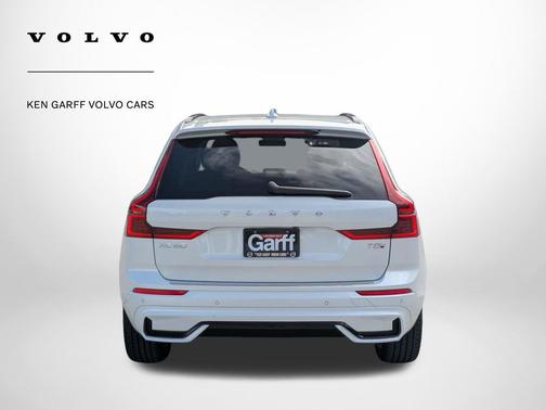 Crystal White 2026 Volvo XC60 Plug-In Hybrid Plus, T8 AWD Electric/Gasoline, Dark