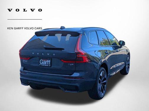 Denim Blue Metallic 2026 Volvo XC60 Plug-In Hybrid Plus, T8 AWD Electric/Gasoline, Dark