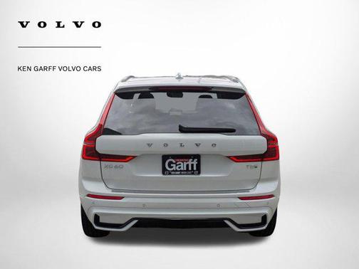 Crystal White Metallic 2026 Volvo XC60 Plug-In Hybrid Ultra, T8 AWD Electric/Gasoline, Dark