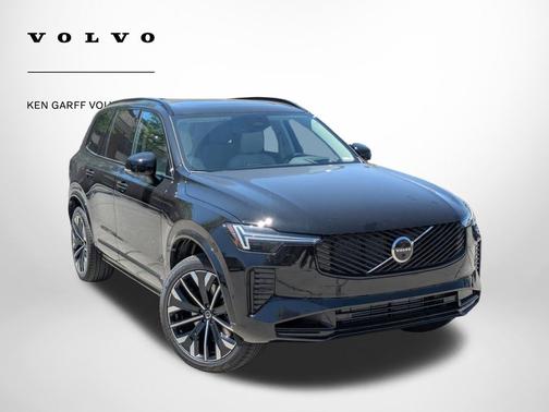 Onyx Black Metallic 2026 Volvo XC90 Plug-In Hybrid Ultra Dark Theme, T8 AWD, Electric/Gasoline, 7 Seats