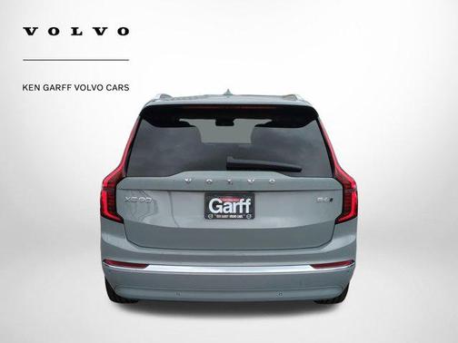 Vapour Grey Metallic 2026 Volvo XC90 Plus, B6 AWD Gas (mild hybrid), Gasoline, Bright, 7 Seats