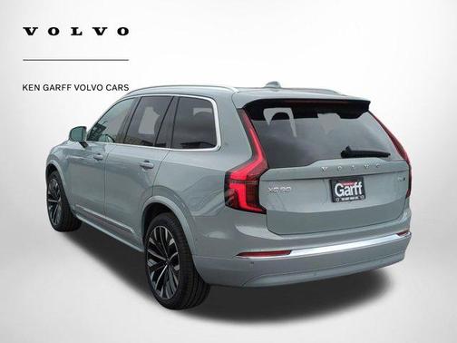 Vapour Grey Metallic 2026 Volvo XC90 Plus, B6 AWD Gas (mild hybrid), Gasoline, Bright, 7 Seats