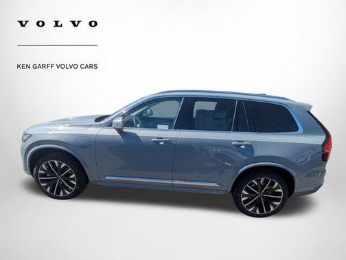 Vapour Grey Metallic 2026 Volvo XC90 Plug-In Hybrid Ultra, T8 AWD, Electric/Gasoline, Bright, 7 Seats