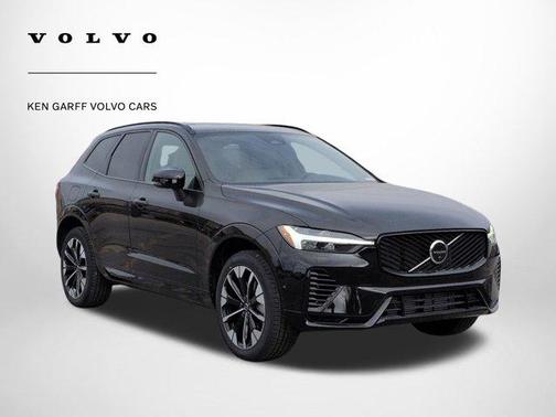 Onyx Black Metallic 2026 Volvo XC60 Plug-In Hybrid Plus, T8 AWD Electric/Gasoline, Dark