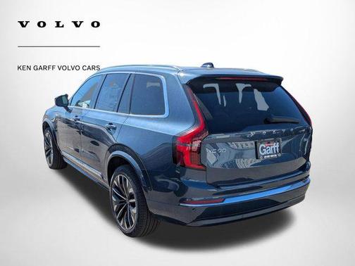 Denim Blue Metallic 2026 Volvo XC90 Plus, B6 AWD Gas (mild hybrid), Gasoline, Bright, 7 Seats